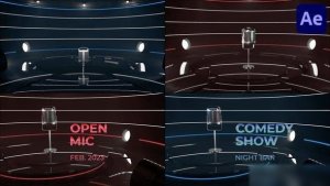 Videohive Stand Up Announcement for After Effects Titles template preview