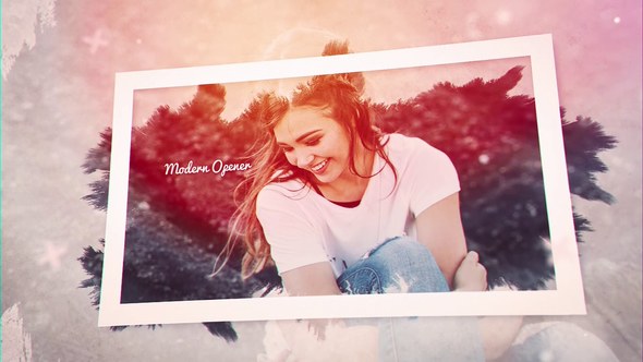 Videohive Elegant Frames Openers template preview
