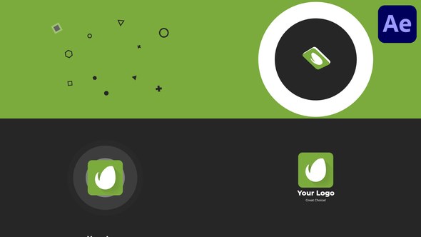 Videohive Shape Logo for After Effects Logo Stings template preview