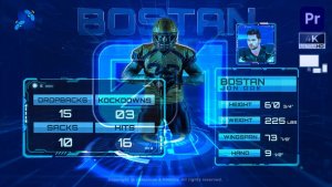 Sports Players Introduction Premiere Pro Premiere Pro template preview