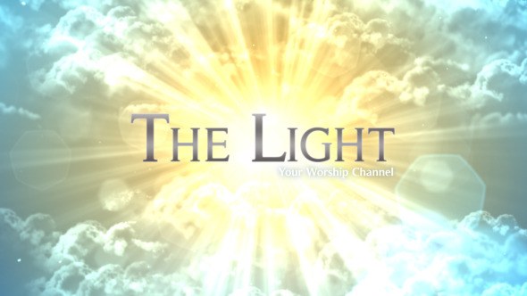 The Light - Worship Broadcast Package Video Displays template preview