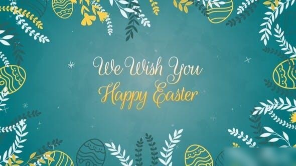 Videohive Happy Easter 44547586 Logo Stings template preview