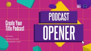 Videohive Podcast Opener 59444505 Openers template preview