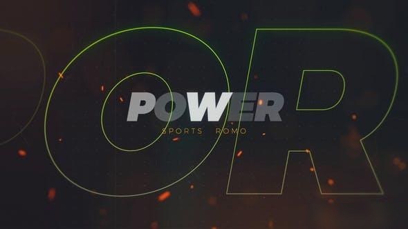 Videohive Dynamic Sports Promo 22923048 Openers template preview