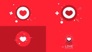 Videohive Heart Logo 49744672 Logo Stings template preview