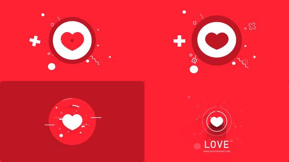 Videohive Heart Logo 49744672 Logo Stings template preview