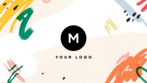 Videohive Hand Drawn Brush Tropical Logo Logo Stings template preview