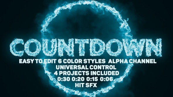 Videohive Pyro Countdown 13019306 Openers template preview