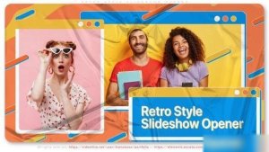 Videohive Retro Style Slideshow Opener 49495072 Openers template preview
