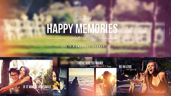 Happy Memories - Videohive Video Displays template preview