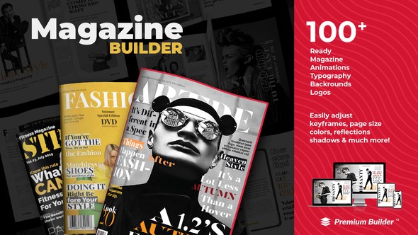 Videohive Magazine Promo Builder Product Promo template preview