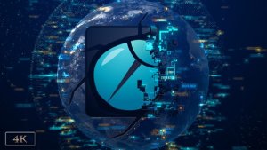 Videohive High Tech World Connection Logo Reveal 4K Logo Stings template preview