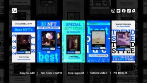 Videohive Crypto Instagram Reels Product Promo template preview