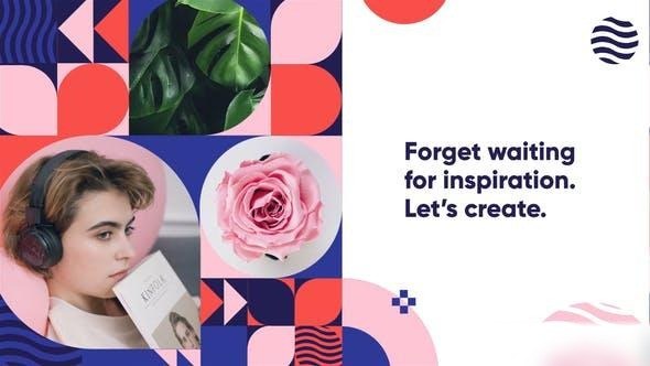 Videohive Modern Pattern Promo Openers template preview