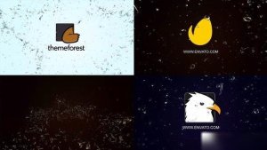 Videohive Water star Logo Intro 4k Openers template preview