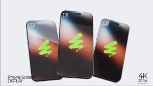 Videohive Phone Screen Mockup 60980555 Product Promo template preview
