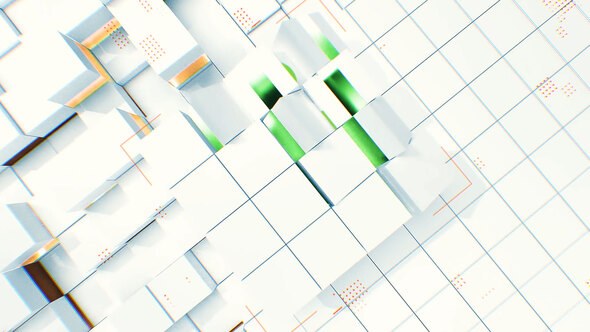 Videohive Neat Cubes Logo Openers template preview