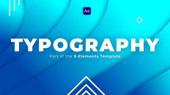 Videohive Motion Typography | After Effects Elements template preview