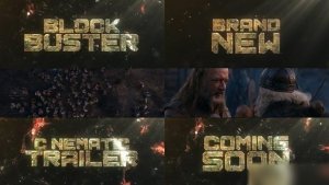 Videohive Cinematic Blockbuster Trailer 28796883 Openers template preview