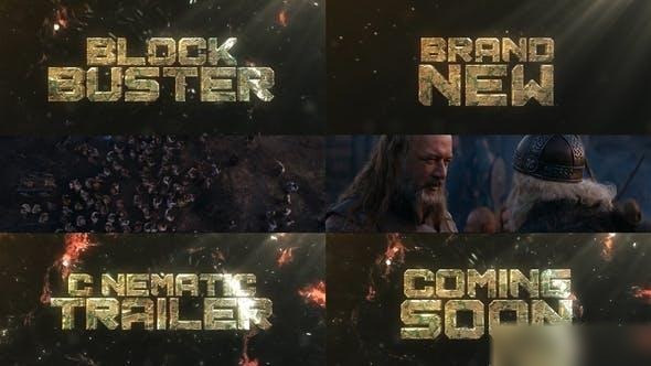 Videohive Cinematic Blockbuster Trailer 28796883 Openers template preview