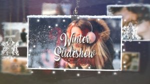 Videohive Winter Christmas Slideshow Video Displays template preview