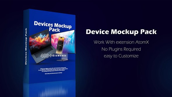 Videohive Devices Mockup Pack 53309732 Product Promo template preview