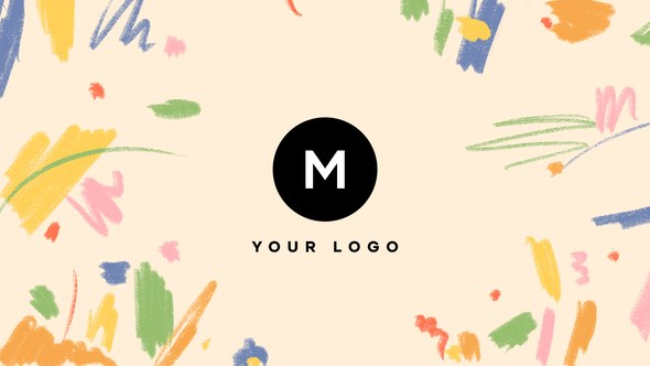 Videohive Hand Drawn Brush Scribble Logo Logo Stings template preview