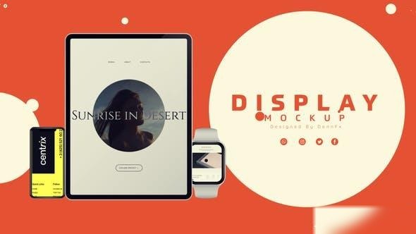 Videohive Display Mockup Promo 45227606 Openers template preview