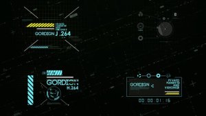 Videohive HUD Technology Title Elements template preview