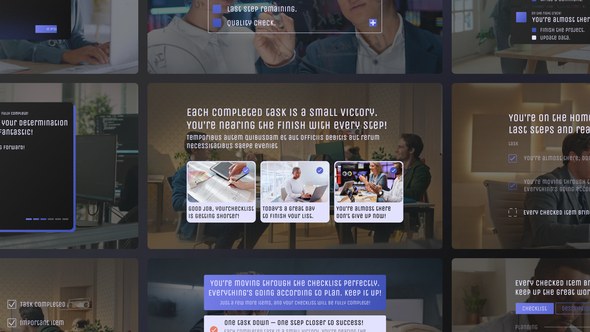 To-Do List & Checklist Pack Premiere Pro MOGRT Premiere Pro template preview