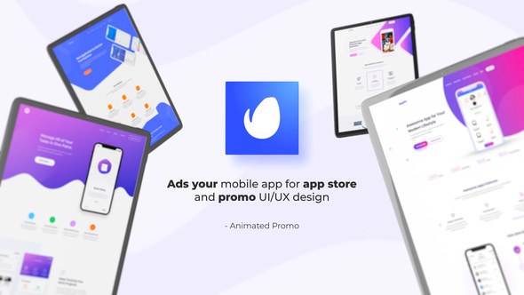 Videohive Tablet App Promo Product Promo template preview