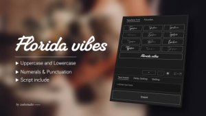 Videohive Animated Typeface - Florida vibes Titles template preview