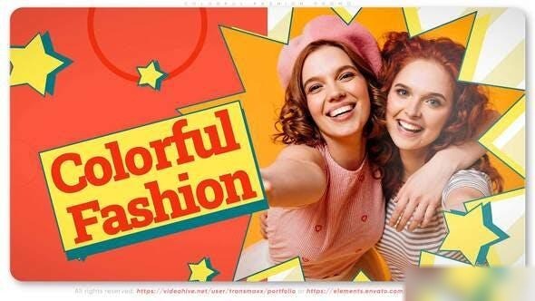 Videohive Colorful Fashion Promo Openers template preview