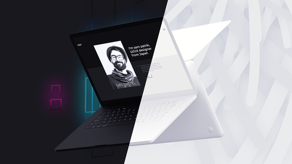 Videohive Mockup Laptop Product Promo template preview
