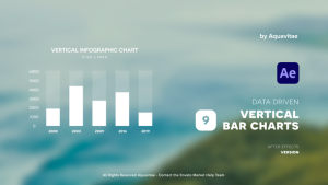 Videohive Simple Vertical Bar Charts Infographics template preview