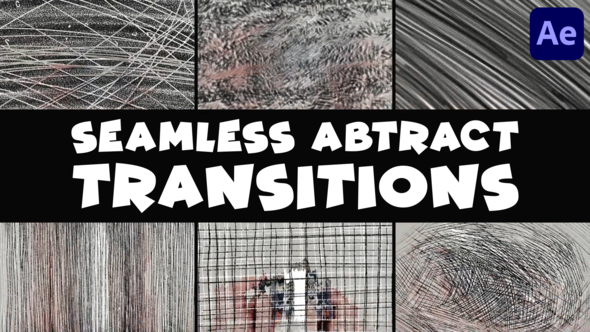 Videohive Seamless Abstract Scribble Transitions | After Effects Elements template preview