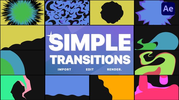 Videohive Simple Transitions | After Effects Elements template preview