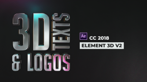 Videohive Stylish 3D Texts and Logos Titles template preview