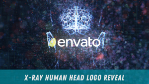Videohive X-Ray Human Head Logo Reveal Logo Stings template preview