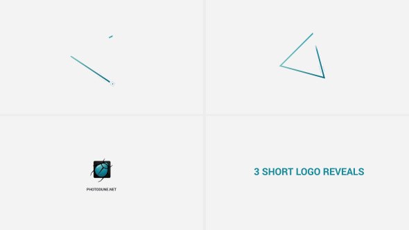Videohive Short Logo Reveals Logo Stings template preview