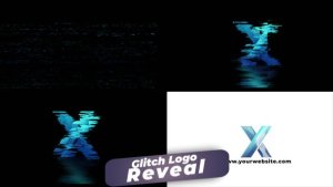 Videohive Glitch Logo Reveal 55005155 Logo Stings template preview