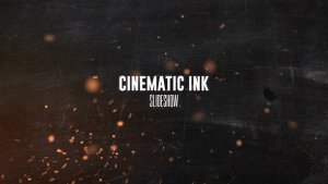 Videohive Cinematic Ink Slideshow 13002374 Video Displays template preview