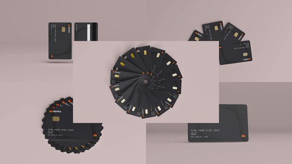 Videohive Credit Card Video Mockup Product Promo template preview