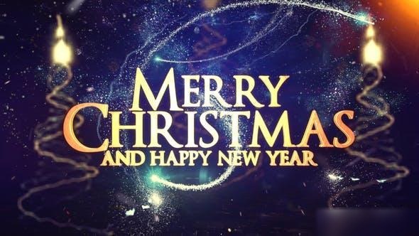 Videohive Christmas Titles Opener 41822131 Openers template preview