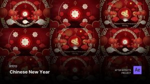 Videohive Intro/Opening - Chinese New Year After Effects Project Files Openers template preview