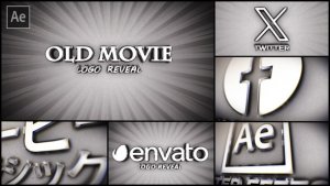 Videohive Old Movie and Classic TV Show Logo Logo Stings template preview
