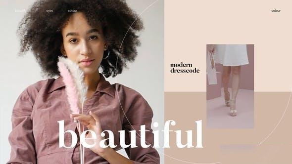 Videohive Minimal Fashion Slideshow 49725762 Openers template preview