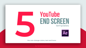Videohive YouTube End Screens 24466065 Broadcast-packages template preview