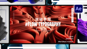 Videohive Flow Typography Posters Openers template preview