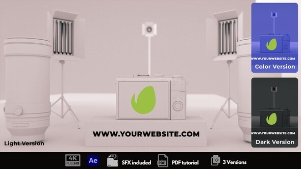Videohive Photographer Logo 49722972 Logo Stings template preview